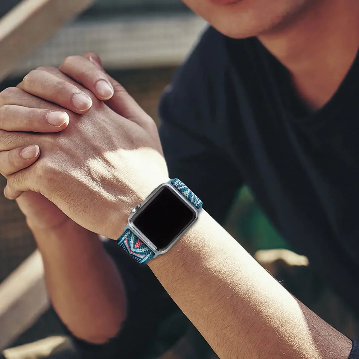 Scrunchie Strap for Apple watch Ultra band 40mm 44mm 41mm