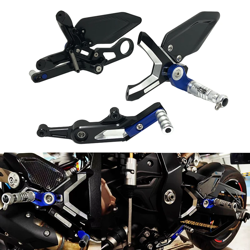 

S1000RR Регулируемые подножки Rearsets для BMW S 1000 RR S1000 RR S 1000RR 2019-2023 мотоциклетные защитные аксессуары