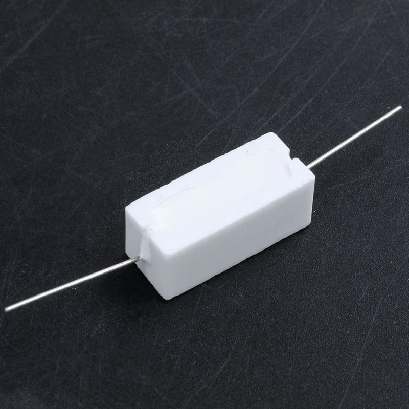 ABHU Axial Lead Ceramic Cement Resistor 0.5 Ohm 5W 30 Pcs