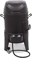 Smoker, Roaster & Gas Grill, Black - 14101550 2