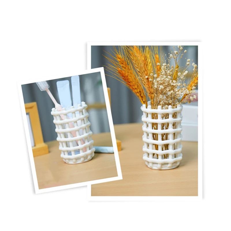 Toothbrush Holder Simple Toothpaste Holder Bathroom Toothbrush Storage Cup Storage Container Cup Rack