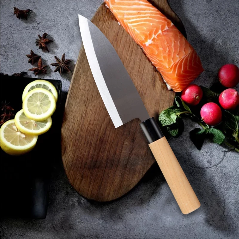 Dfito Juego de cuchillos de chef de cocina, juego de cuchillos de 3.5 a 8  pulgadas, cuchillos japoneses ultra afilados de acero inoxidable 440A