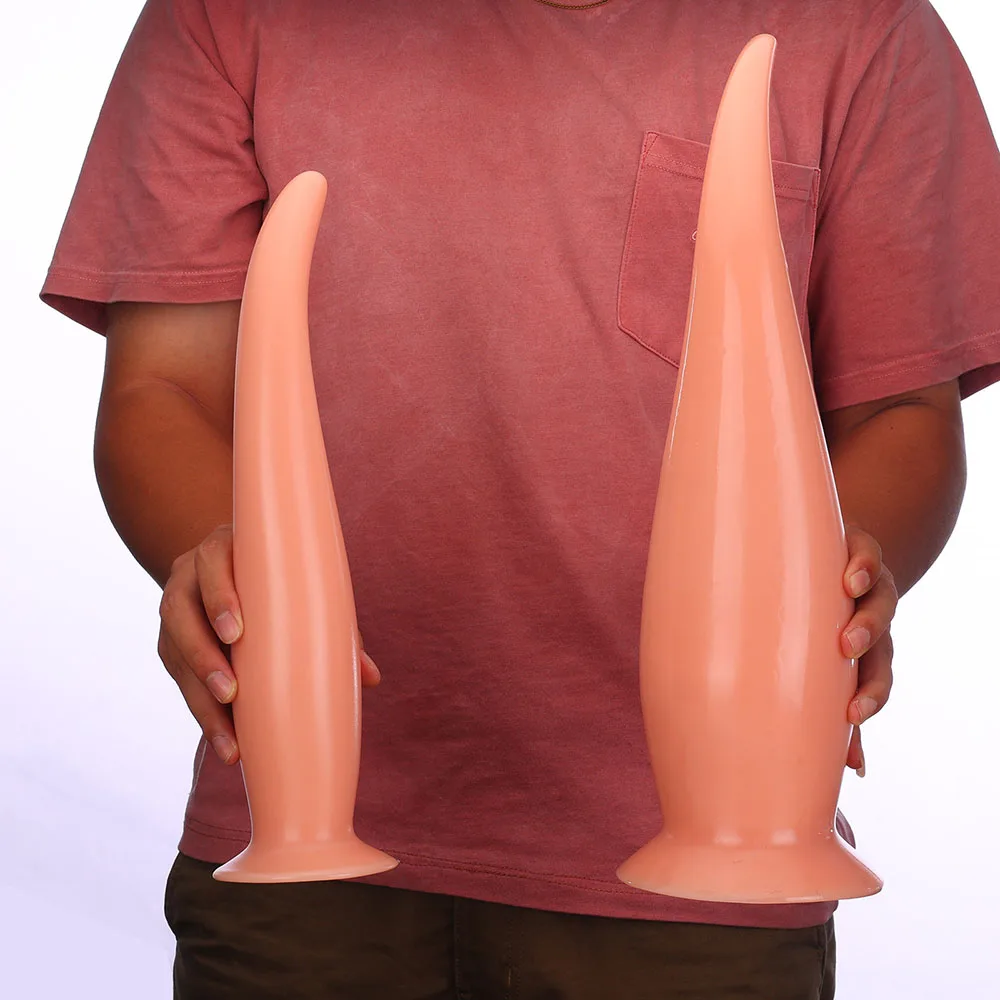 Lång stor dildo analplugg för män och kvinnor realistisk_voghion.com