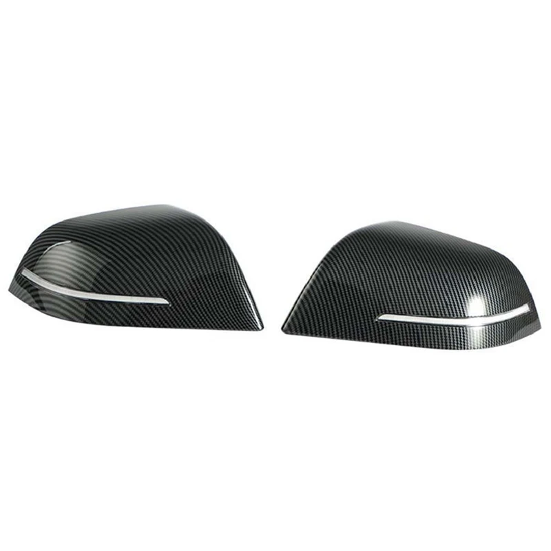 

Car Rearview Mirror Cover LED Turn Signal Rear View Mirror Shell Car Accessories For Tesla Model 3 2020-2023