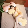 Girls Sleeping Legs Stuffed Doll Pillow Can Be Disassembled and Washed Dolls Cute Animal Long Throw Pillow 1