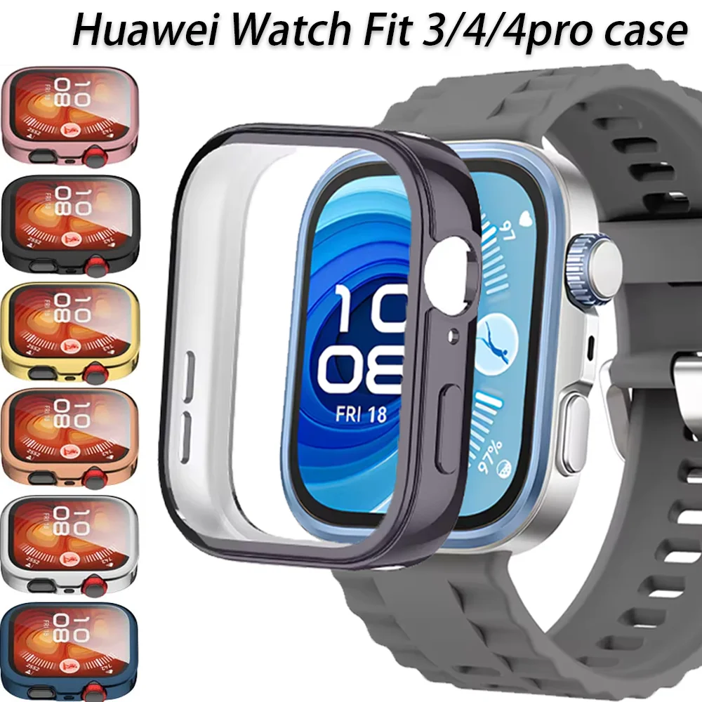 Premium Full Cover TPU Protective Case - Anti-Fall Shell Frame with Soft Screen Shield