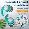 Waterproof Swimming Ear Plugs Reusable Silicone Comfortable with Noise Cancelling Protect the Ears of Floats Ear Protection Plug 1