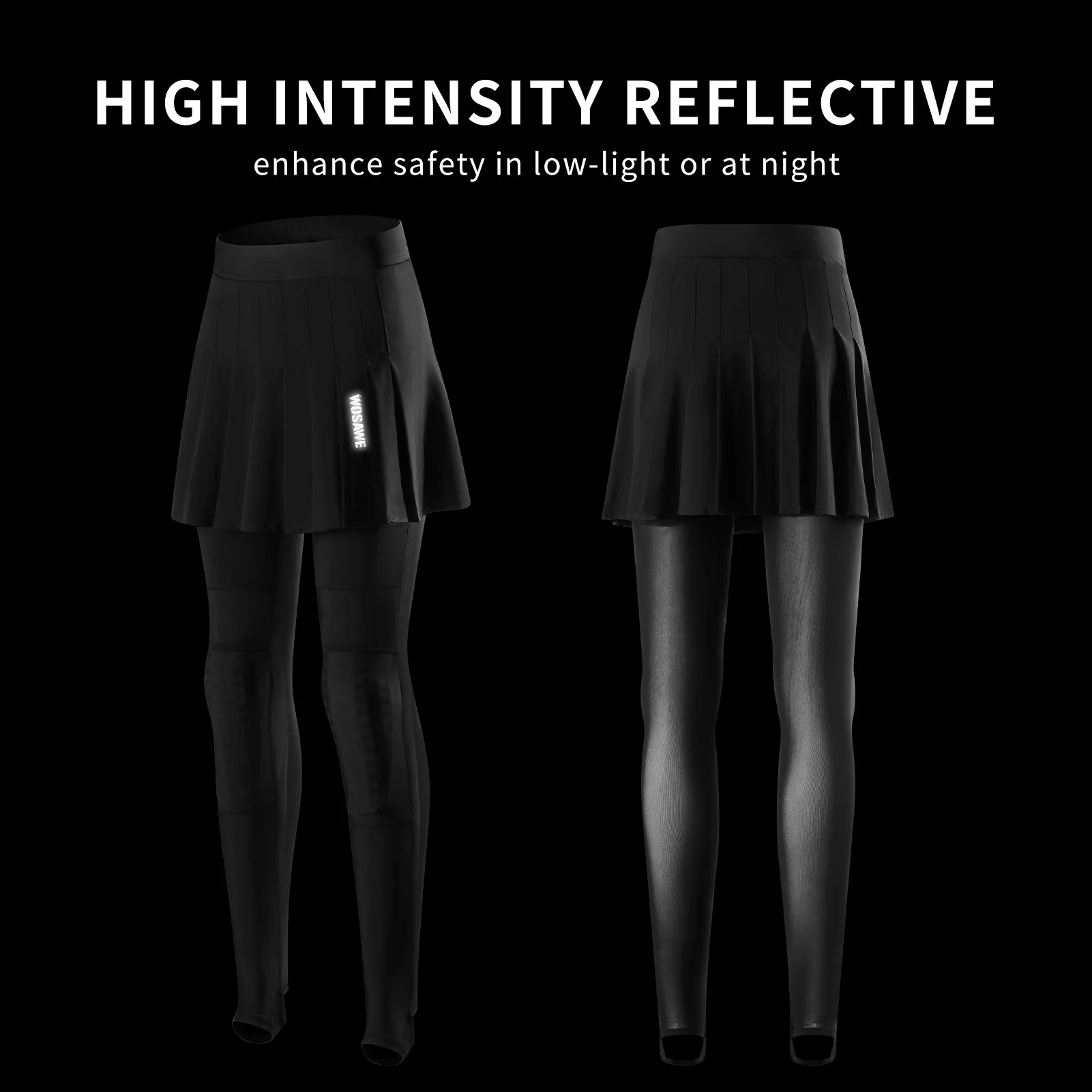 Womens Motocross Pants High Clear Reflective CE2 Protective Gear Breathable Mesh Slim Fit for Motorcycle Riding Pants