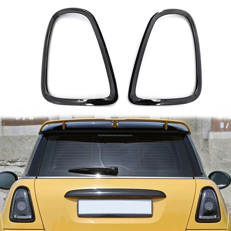 

1 Pair Tail Light Trim Ring Bezel Cover Stickers for BMW Mini Cooper R56 R57 R58 R59 2007 2008 2009 2010 2011 2012 2013