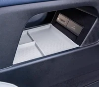 Armrest Box Storage Box For Xpeng G6 Car Central Armrest Storage Box Content Center Console white 5
