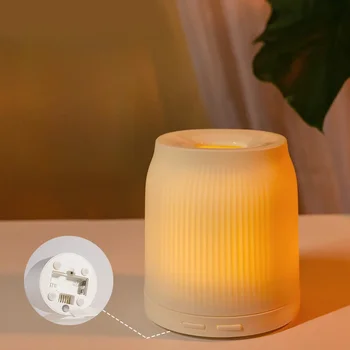 2024 New LED Light Air Purifier Automatic Sprayer Humidifier USB Aromatherapy Essential Oil Aroma Diffuser for Bedroom Light 1