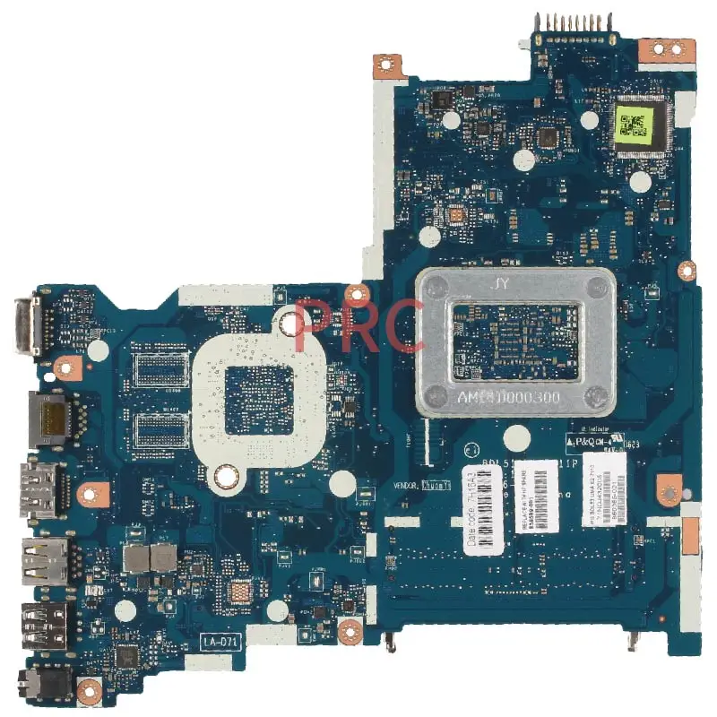 Placa-mãe para Notebook para hp Pavilion Laptop Mainboard 15-ba 15-af La-d711p La-c781p 818650501 818059601 858589-601 e1 e2 a8 - Imagem 6