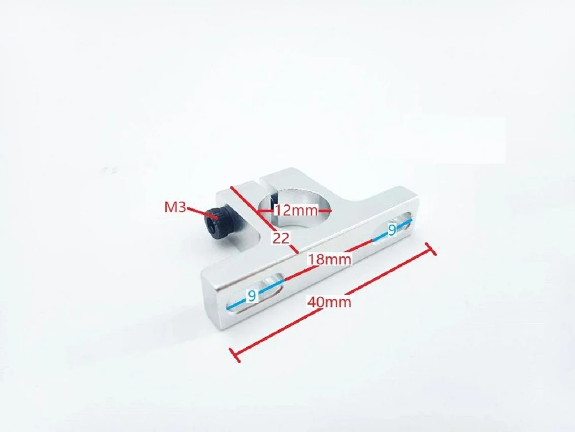 Support moteur T alu 12/14mm pour drone quad/hexacopter - Lot 4