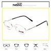 Ahora Retro Metal Oval Frame Reading Glasses For Women Resin Lens Portable Eyewear Lady Vintage Presbyopic Eyeglasses +1.0 to +4 6