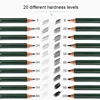 Japanese Stationery 12pcs Uni Sketch Pencil 9800 HB/14B/12B/2B/10B Professional Art Student Special Drawing Soft Carbon Stylo 4