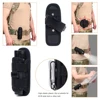 Tactical Flashlight Pouch Belt Torch Bag Durable Hunting Lighting Accessory Survival Kits 360 Degree Holster Rotary Torch Case 6