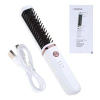 Hot Air Brush Negative Hair Straighten Comb Curler Styler for All Hair Types 1