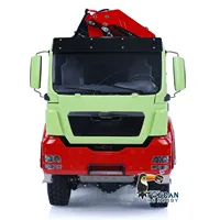 LESU 1/14 8X8 RC Hydraulic Three Way Dumper Truck Z0063 For Painted Assembled Crane Tipper Car Toys KIT TOUCAN Th21649-SMT3 2