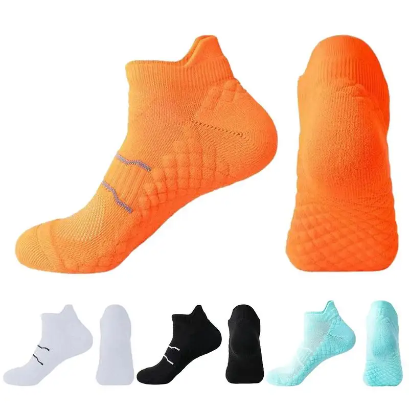 

Athletic Cushioned Low Cut Socks Running Sports Ankle Socks Unisex Non-Slip and Anti-Odor Features Moisture Wicking Socks