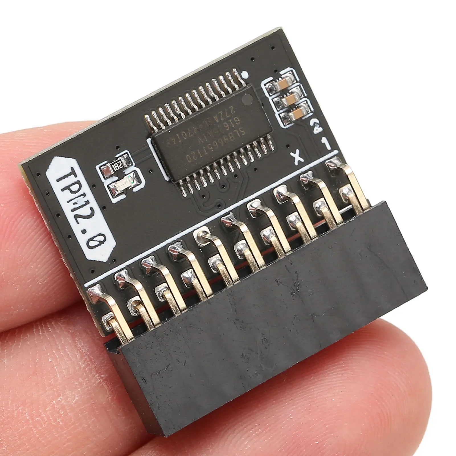 Tpm Security Module Security Module TPM 2.0 Encryption Security Module 20Pin 2 10P Standalone Crypto Processor TPM 2.0 Module For Win11 For Gigabyte ASUS
