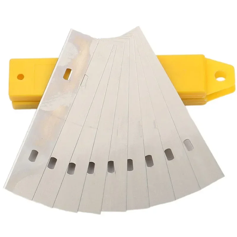 Multifunctional Cleaning Blade For Remove Dirt Car Glue Sticker Remover Metal Scraper For Glass Marble Ceramic Tiles Car Tools razor blade scraper car sticker remover razor blade scrapers glue removal scraper