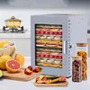 12-Layer CNC Button Dryer Household Stainless Steel Fruit, Vegetable And Dried Fruit Machine Pet Food Dehydration Air Dryer Home 6