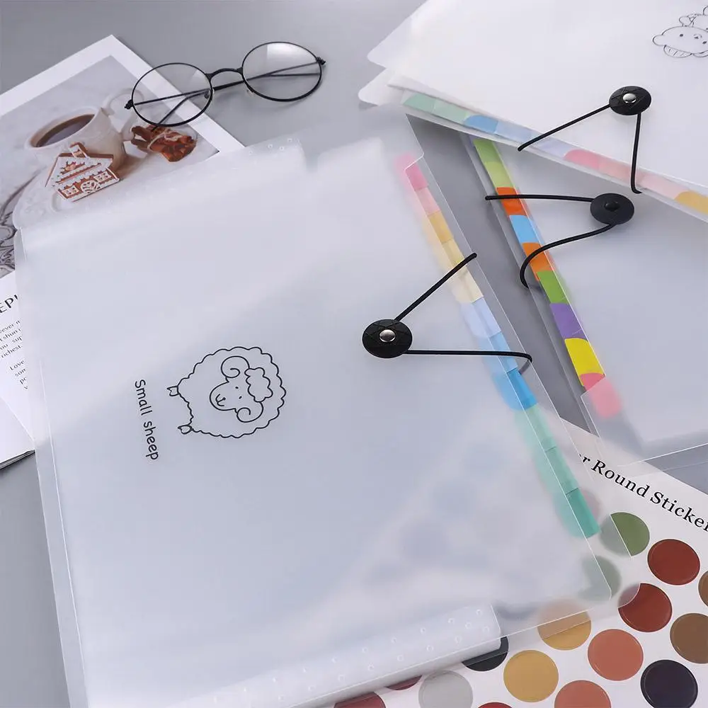 

Large-capacity File Storage Bag Card Holder Receipt Holder Test Paper Organ Bag Ticket Holder Document Bag A4 File Folder