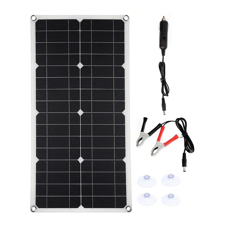 Hohe qualität 40w flexible solar panel DC12-18V wasserdichte mono kristalline solar panel bequeme telefone, tablets, laptops aufladen