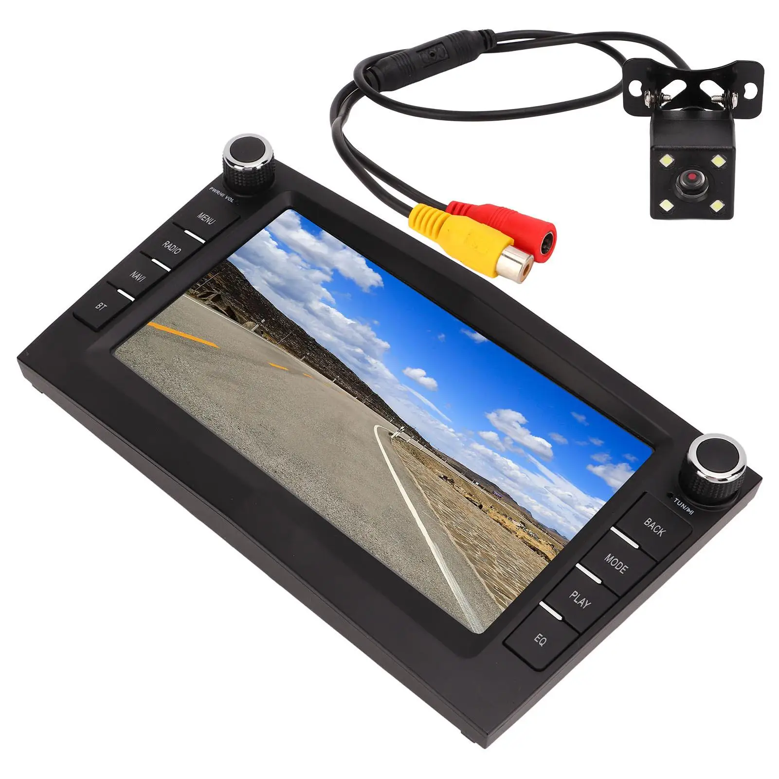 Stereo Navigation 4 Core 1.5 GHz CPU 7in Touch Screen 4G WIFI Surfing 76.0MHZ-108.0MHZ FM Multimedia Receiver for android 11.0