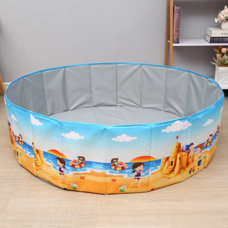 Playpen Circular Folding Sand Pit Fence 100x100cm