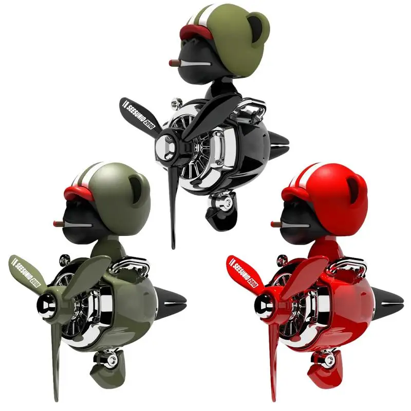 

Cute Car Air Freshener Vent Clip Long Lasting Interior Car Perfume Odor Cartoon Car Fragrance Vent Clip With Shaking Head