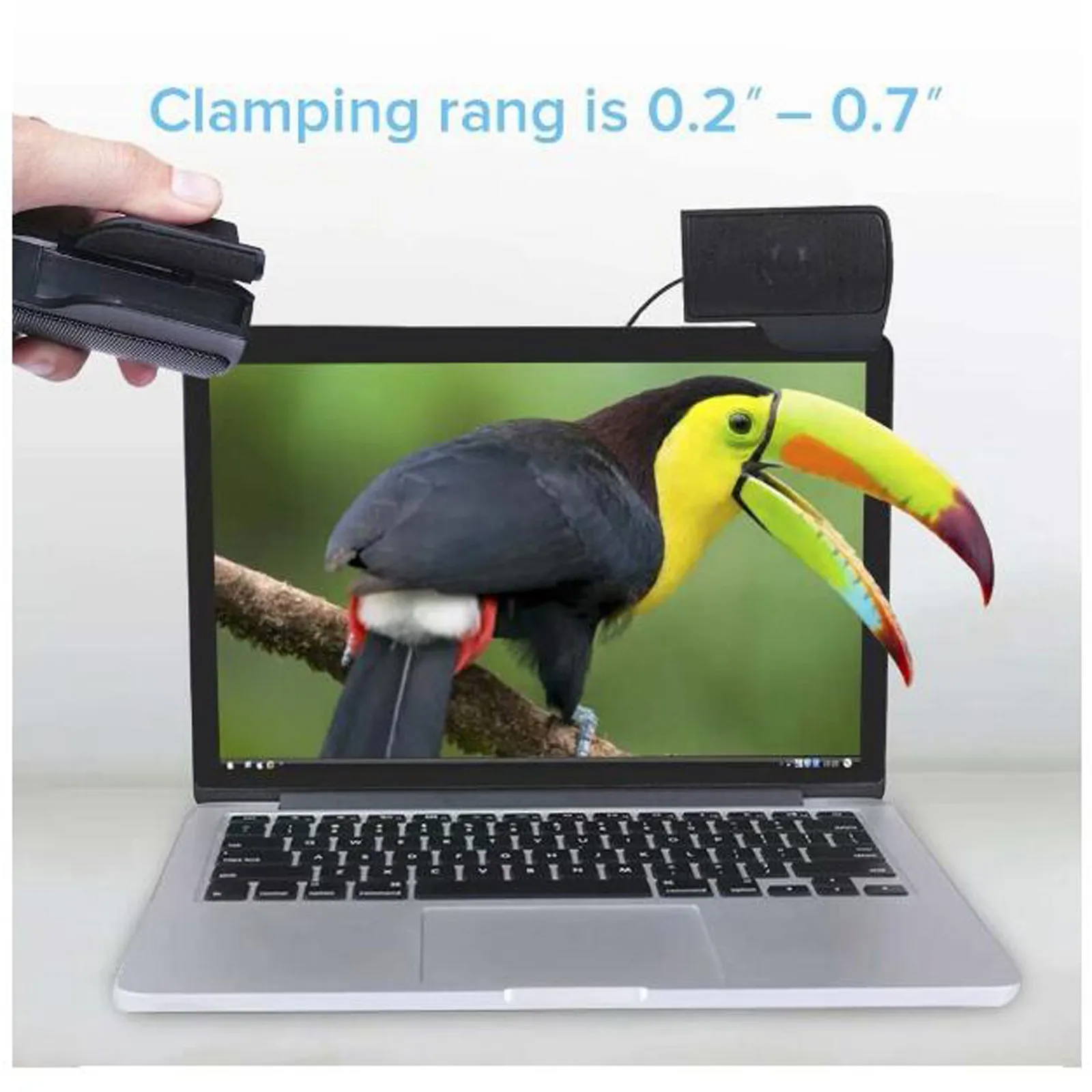 Portable speaker audio speakers Laptop Speakers Clip On External Usb Powered Wired Stereo Multimedia Sound With Microphone