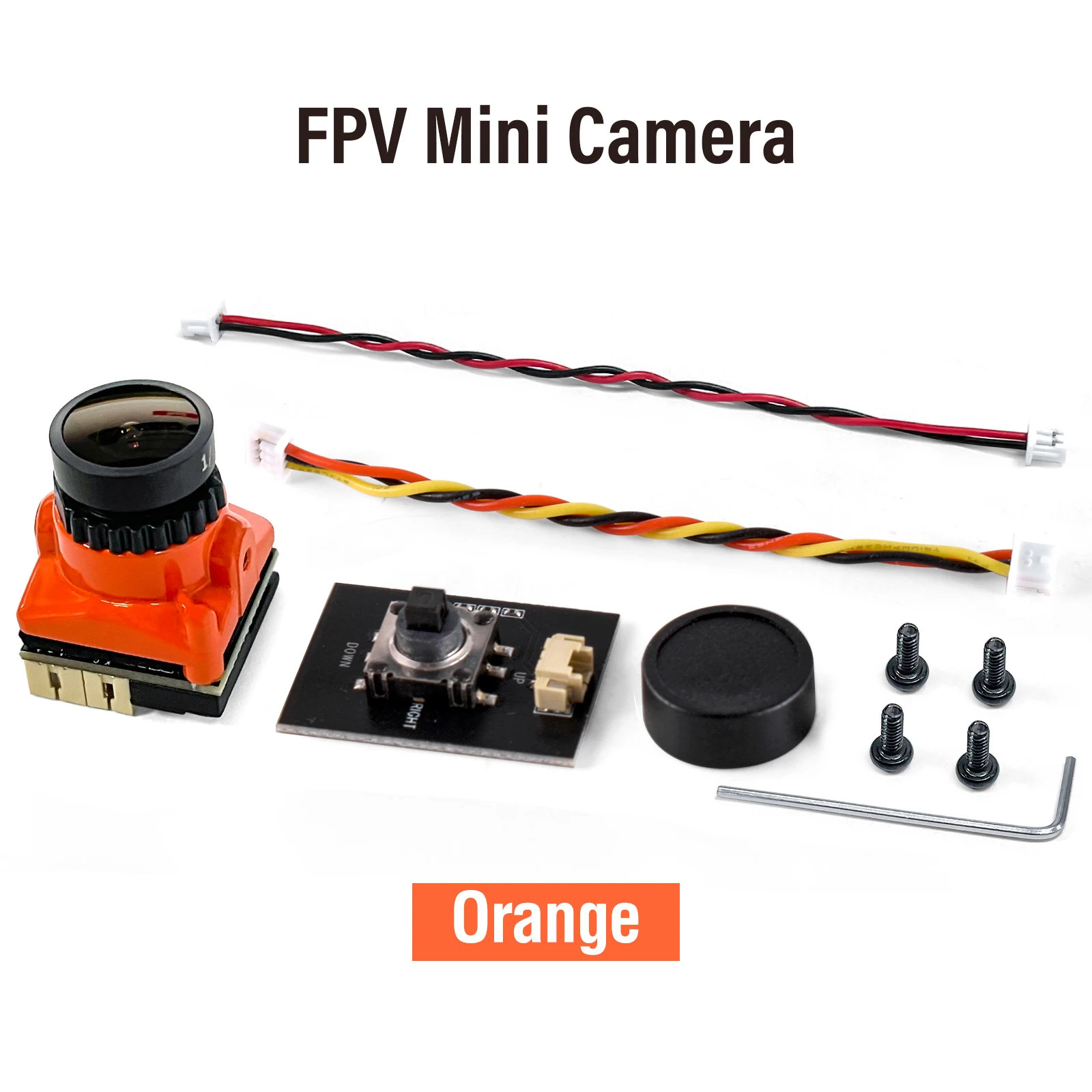 Caméra FPV 1800TVL 5MP 2.1mm pour drone RC - Pièce détachée