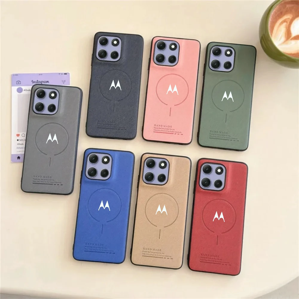 Business Woven Textured Magnetic Phone Case