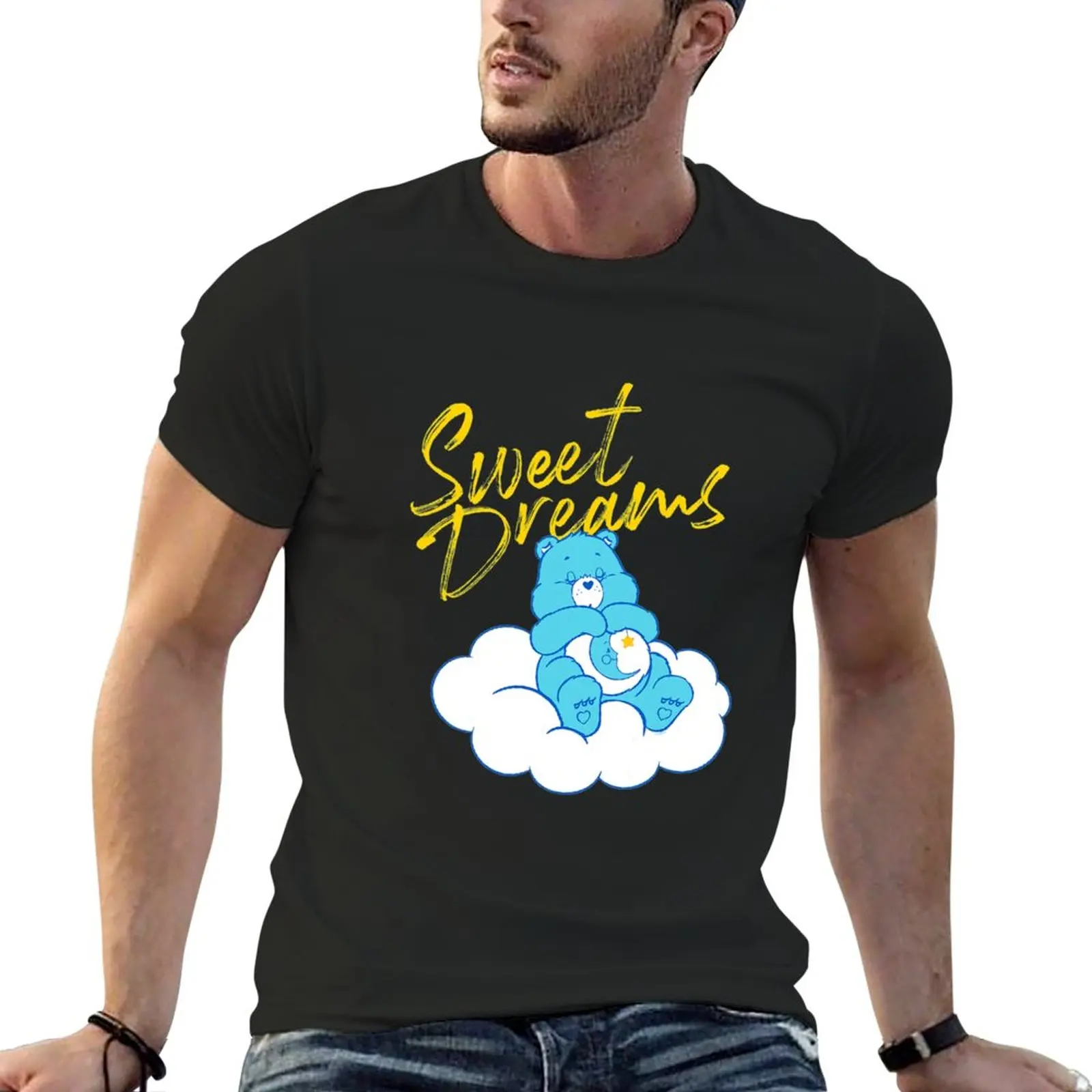 

New Bears Sweet Dreams T-Shirt black t shirt new edition t shirt boys white t shirts Short sleeve tee men