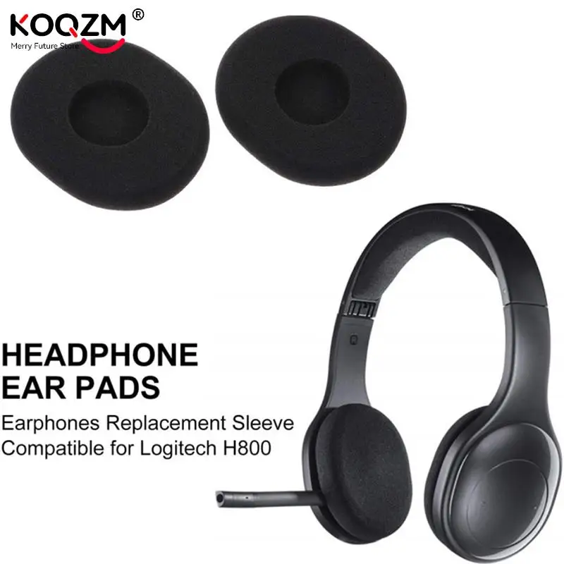 1 Pair Ear Pads Earpads Replacement Wireless Headphones Headset Sponge