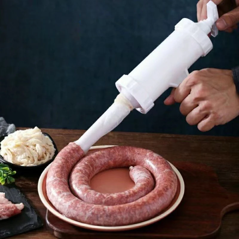 Sausage Stuffer Jerky Gun Manaul Meat Syringe Home Made Homemade Sausage Tool Small Tool Filler