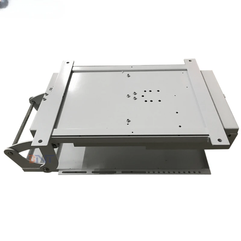 

Motorized TV ceiling lift mounted for hidden