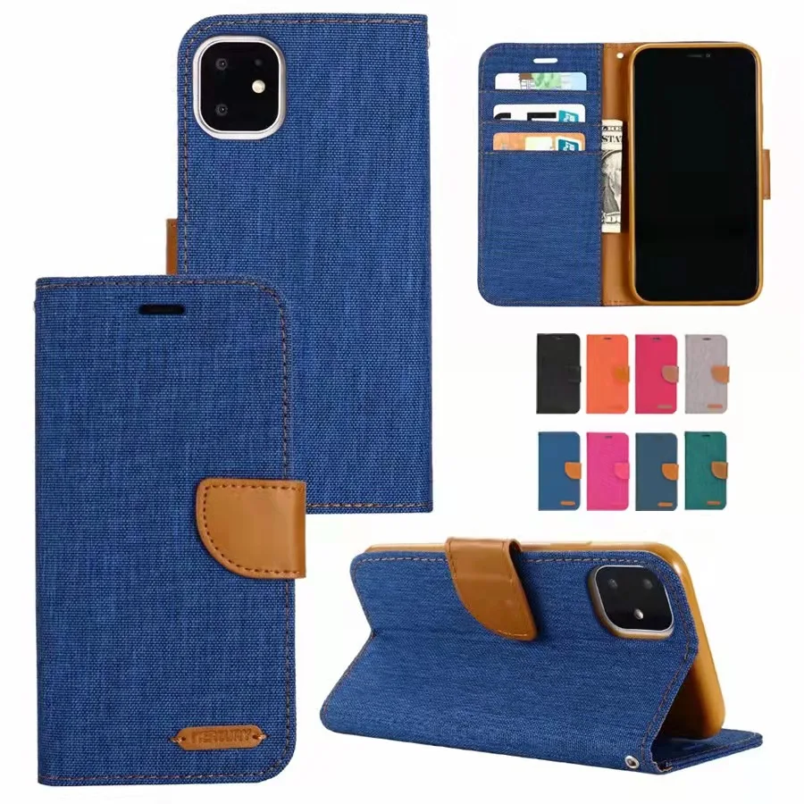 

Cloth Flip Business Phone Case For Samsung Galaxy S21 S20 Ultra S10Lite S10 S9 S8 Note20 Note10 Plus Note9 Note8 Wallet Cover