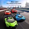 Four-Way Remote Control Car Rechargeable Fall-Resistant Racing Sports Car Luminous Drift Racing Car Children Boy Toy Car Gifts 4
