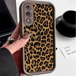 Flexible Silicone Leopard Print Shockproof Protective Phone Case for OnePlus Nord 5 (HFTYJTBW001)