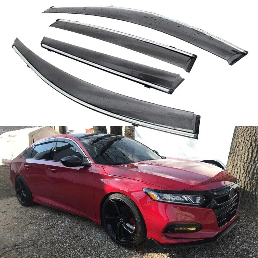 Car Window Visor Rain Guard for 2018-10TH GEN Honda Accord