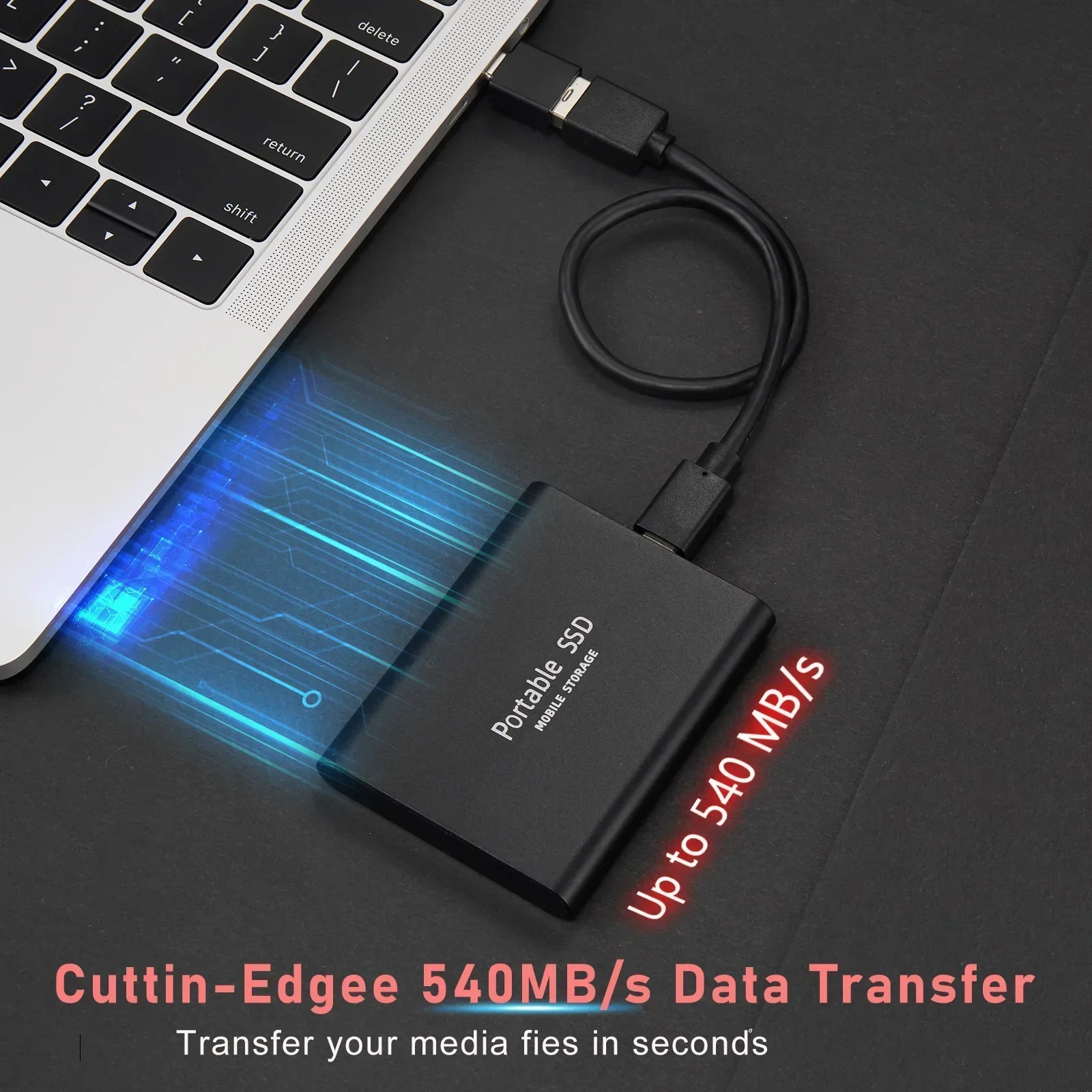 External Hard Drive Xiaomi Mijia Portable 128TB 64TB SSD 16TB 8TB High Speed For Desktop Mobile Laptop Comp
