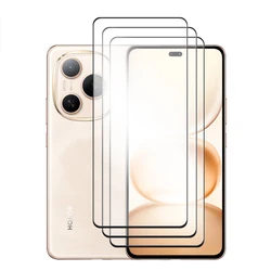 Premium 3D Curved Tempered Glass Screen Protector with Full Cover and Lens Film for Honor Power (Only 3 Front Glass)