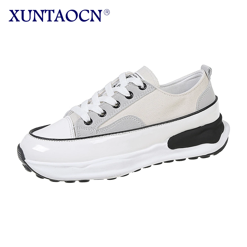 Shoes Woman 2021 Designer Brand Luxury Women Round Toe Tennis Female Clogs Platform Casual Sneaker New Modis Small Breathable
