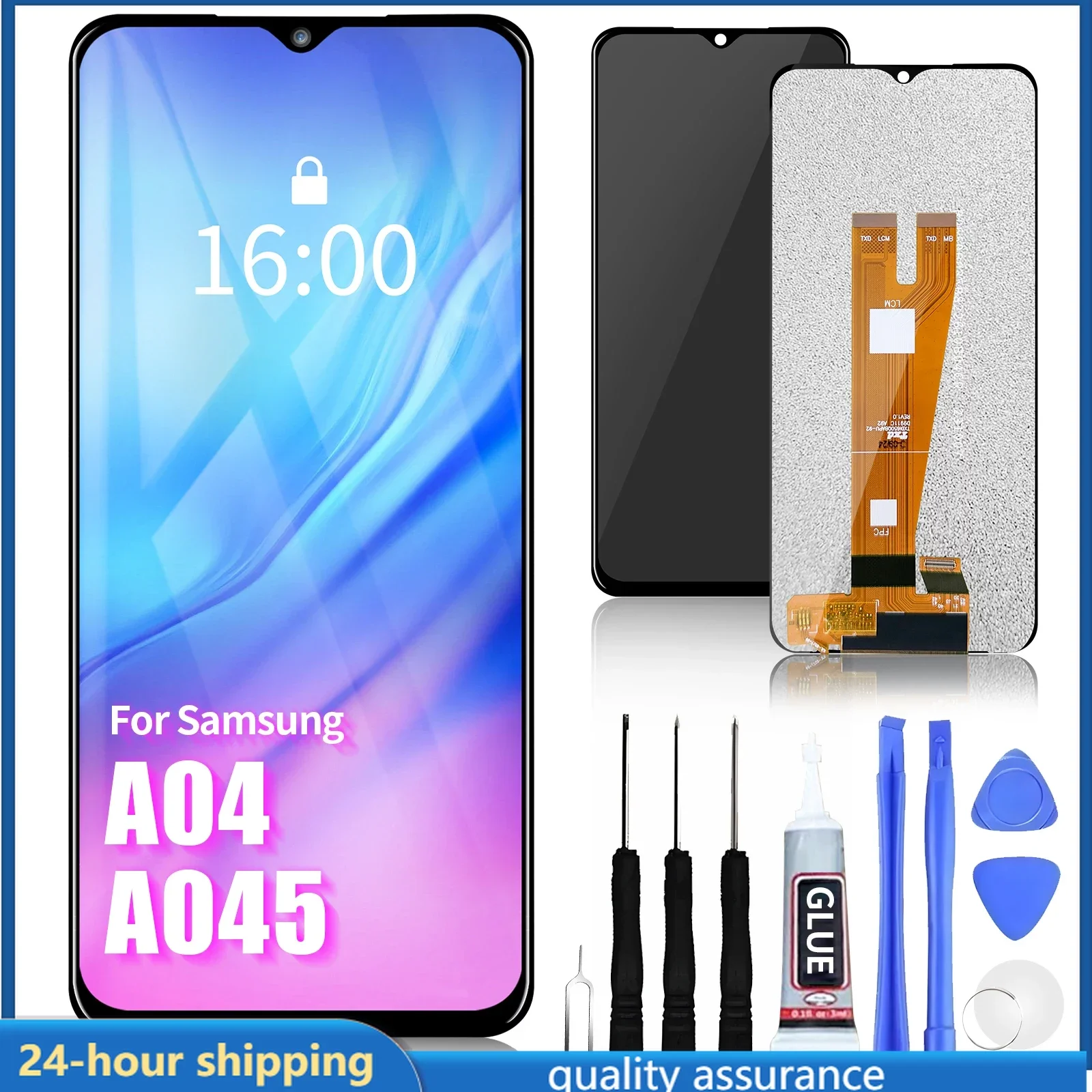 

6.5" LCD For Samsung A04 A045 A045F LCD Display with Touch Screen Digitizer For Samsung A04 Display Screen Replacement Part