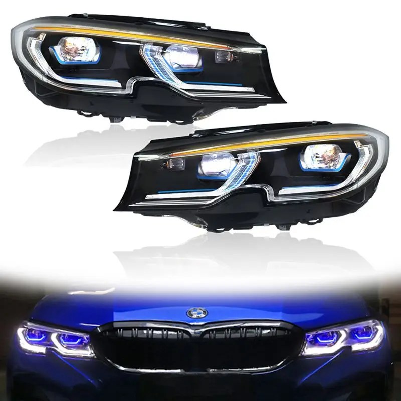 2pc Car New Led Headlight For BMW G20 3 Series G28 2019 2020 2021