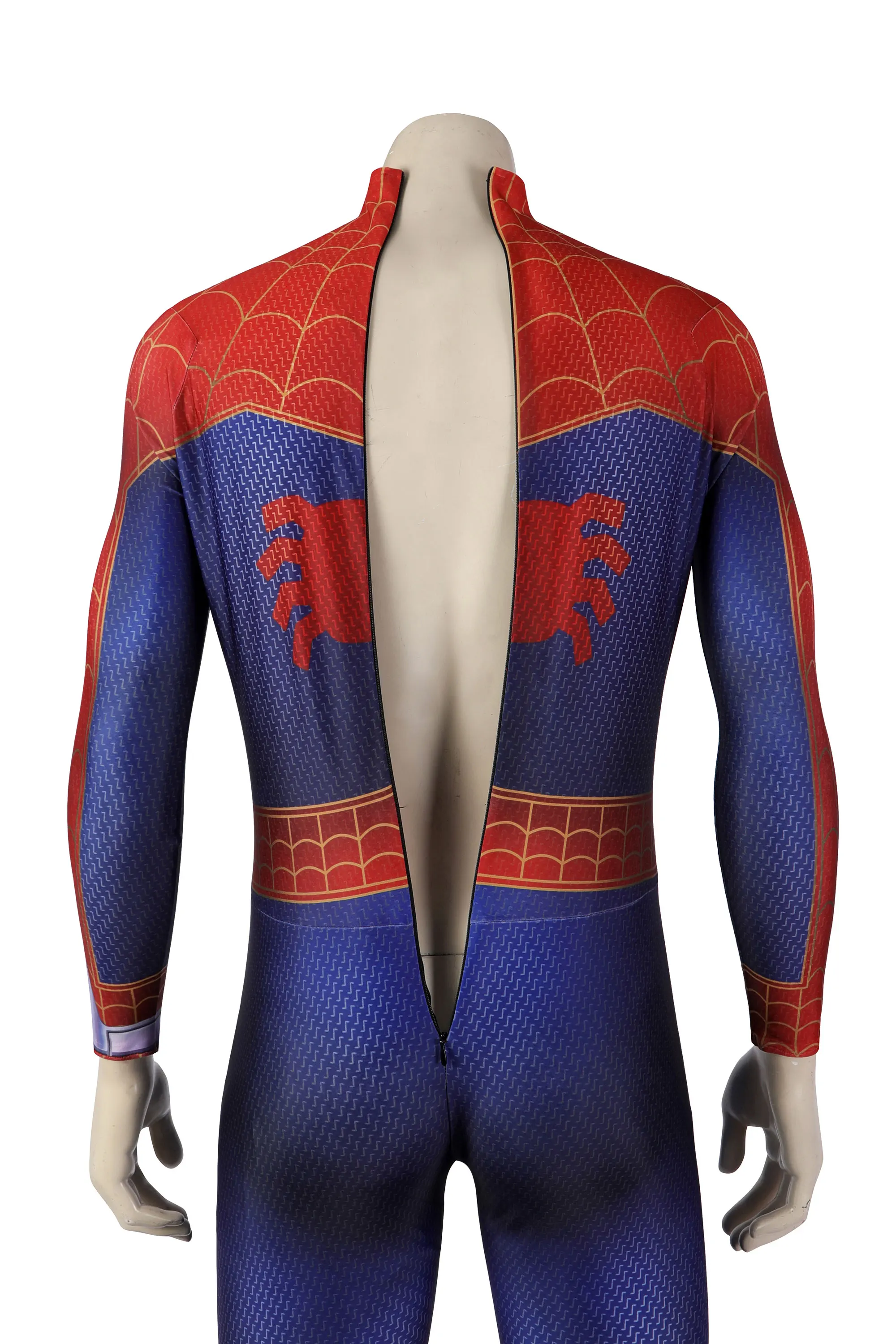 Spider-Man Across the Spider-Verse-Inspired Spandex Bodysuit Cosplay Costume for Adults and Kids