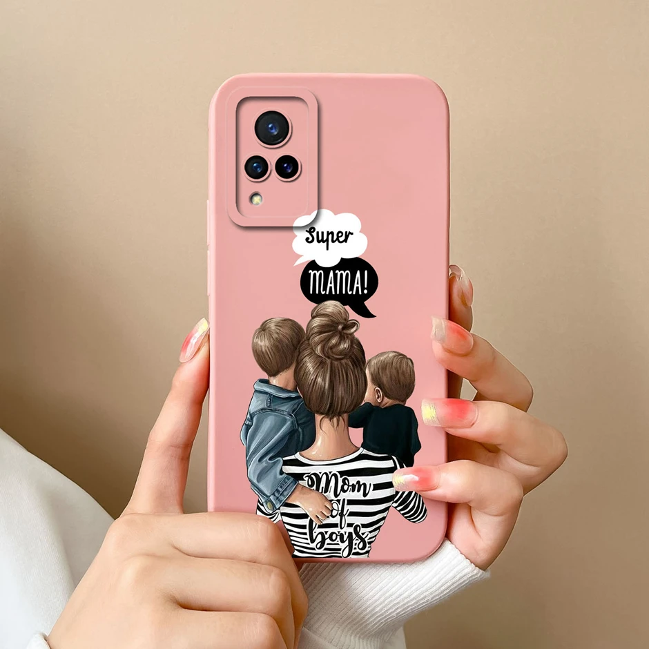 Cute Cartoon High-Quality Liquid Silicone Phone Case - New Design