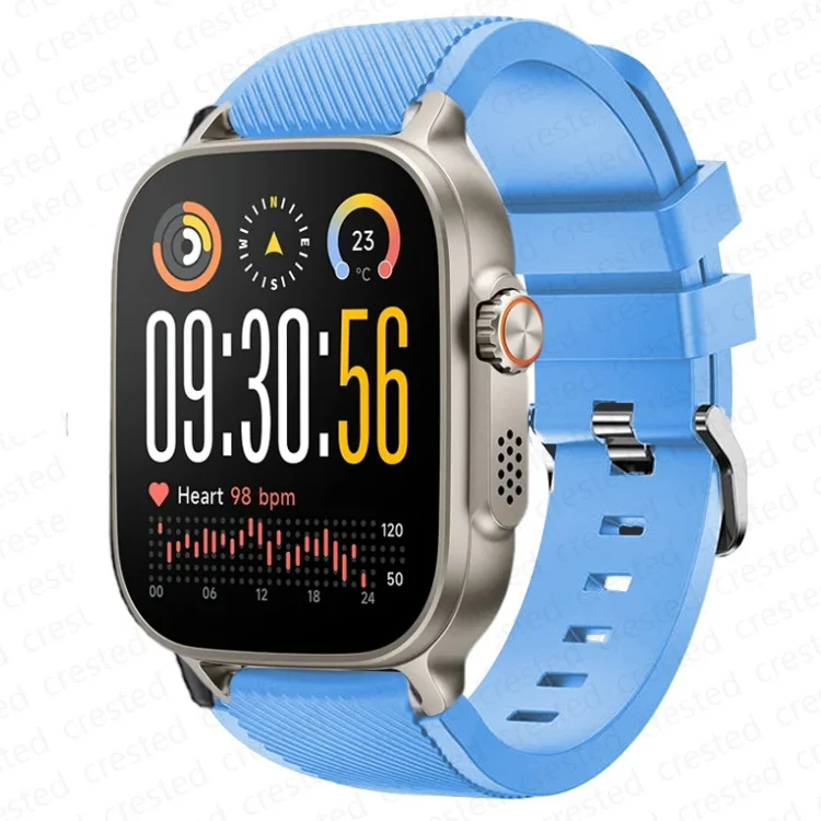 Sport Silicone Band Replacement Bracelet - Premium 22mm Watch Strap